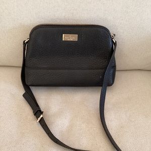 Kate Spade crossbody bag black leather
